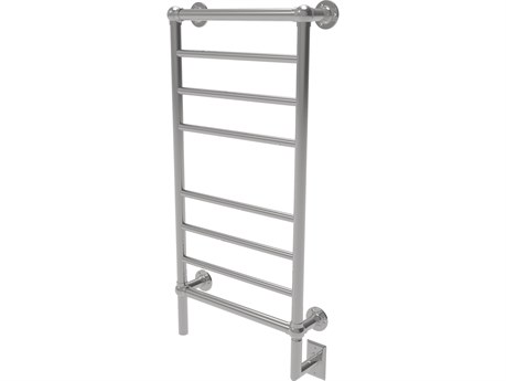 Amba Traditional Polished Nickel Heated Towel Rack