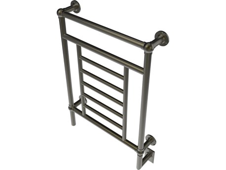 Amba Traditional Brushed Bronze 8-Bar Hardwired Towel Warmer