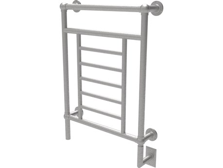 Amba Traditional Brushed Nickel Heated Towel Rack