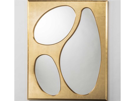 Artmax Goldleaf Wall Mirror Rectangular