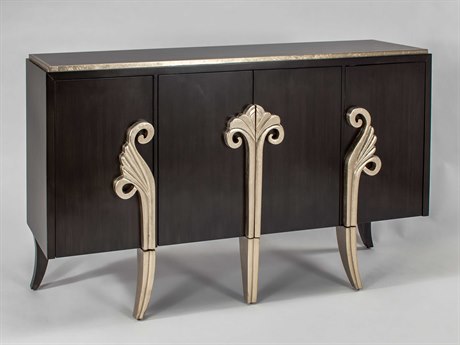 Artmax 64" Espresso Champagne Sideboard