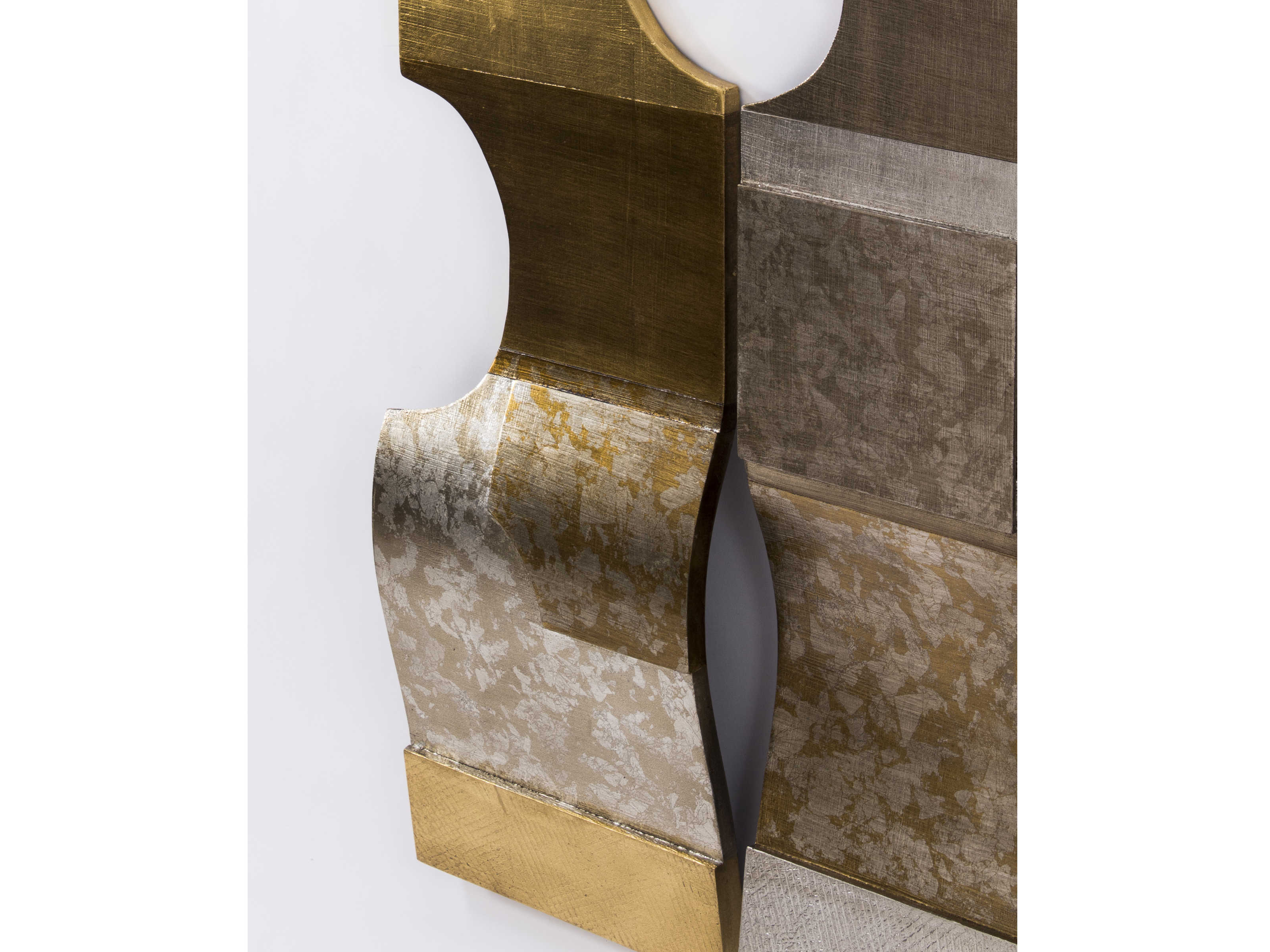 Artmax Gold / Silver Metal Wall Art (Set of 4) AMXAD1059PL