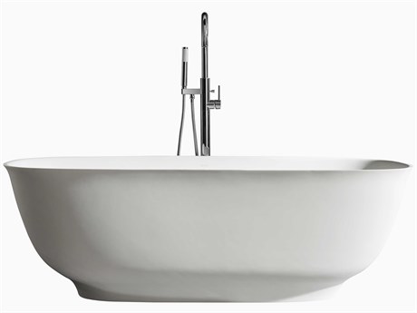 Ancerre Designs Fiore Matte White Bathtub