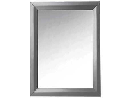 Ancerre Designs Sapphire Gray Rectangular Wall Mirror