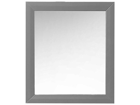 Ancerre Designs Sapphire Gray Rectangular Wall Mirror
