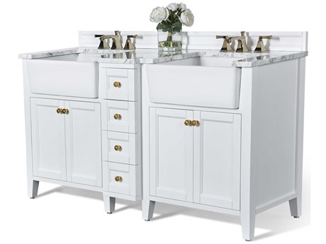 Ancerre Designs Adeline White 60" Vanity