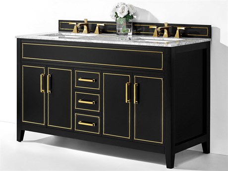 Ancerre Designs Aspen Black Onyx 60" Vanity