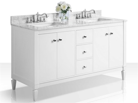 Ancerre Designs Kayleigh White 60" Vanity