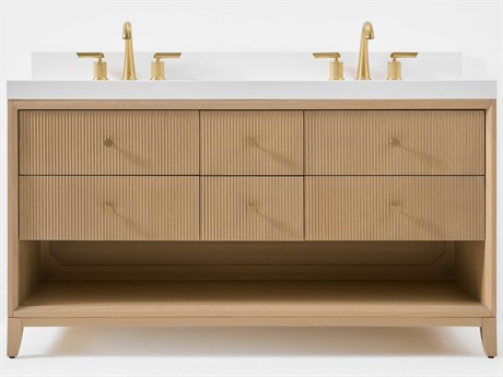 Ancerre Designs Momo Oak 60" Vanity