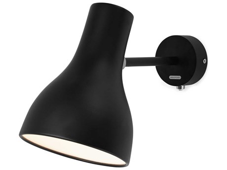 Anglepoise Type-75 1-Light Jet Black Wall Sconce