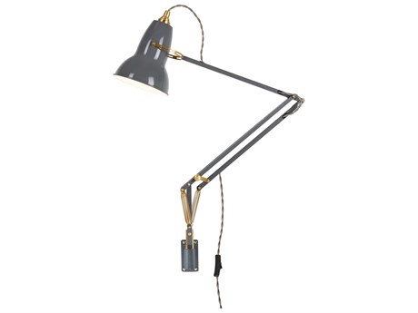 Anglepoise Original-1227 1-Light Elephant Grey Swing Wall Sconce