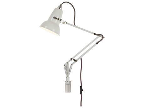 Anglepoise Original-1227 Mini 1-Light Linen White Off Swing Wall Sconce