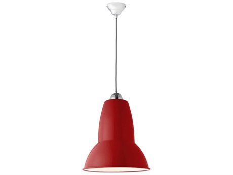 Anglepoise Original-1227 Giant 1-Light Crimson Red Bell Pendant