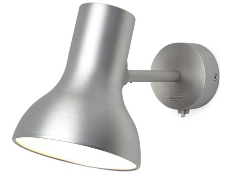 Anglepoise Type-75 Mini 1-Light Silver Luster Wall Sconce