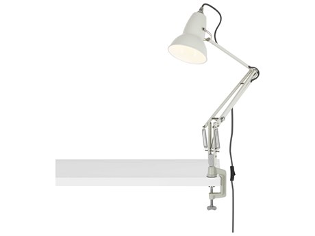Anglepoise Original-1227 Linen White Desk Lamp with Clamp