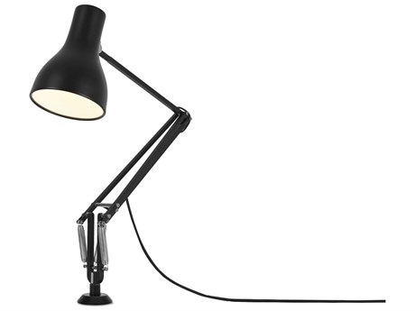 Anglepoise Type-75 Jet Black Desk Lamp with Insert