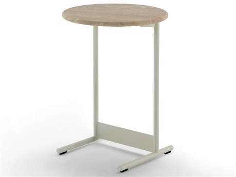 Arflex Tokio Round Marble End Table