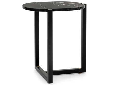 Arflex Sigmund Oval Marble End Table