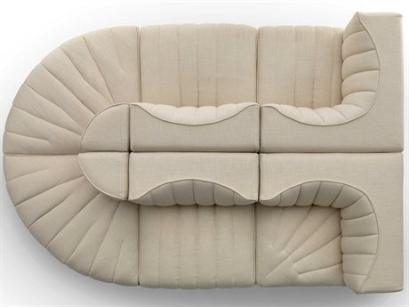 Arflex 9000 Upholstered Sectional Sofa