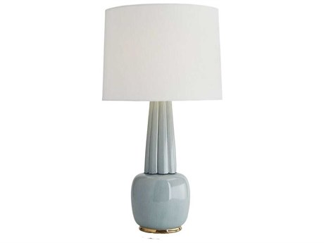 Arteriors Home Arlington Celadon Gold Blue Buffet Lamp