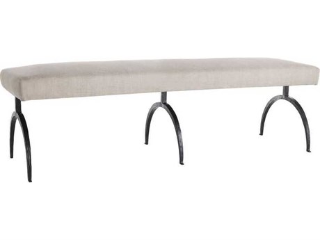 Arteriors Home Bahati Natural Beige Upholstered Accent Bench
