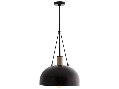 Arteriors Home Madea 1-Light Bronze Dome Pendant