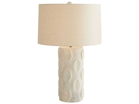 Arteriors Home Jardanna Egg Shell Terracotta White Buffet Lamp