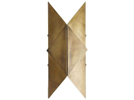 Arteriors Home Upson 2-Light Antique Brass Wall Sconce