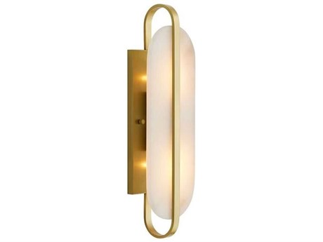 Arteriors Home Julius 2-Light Antique Brass Wall Sconce