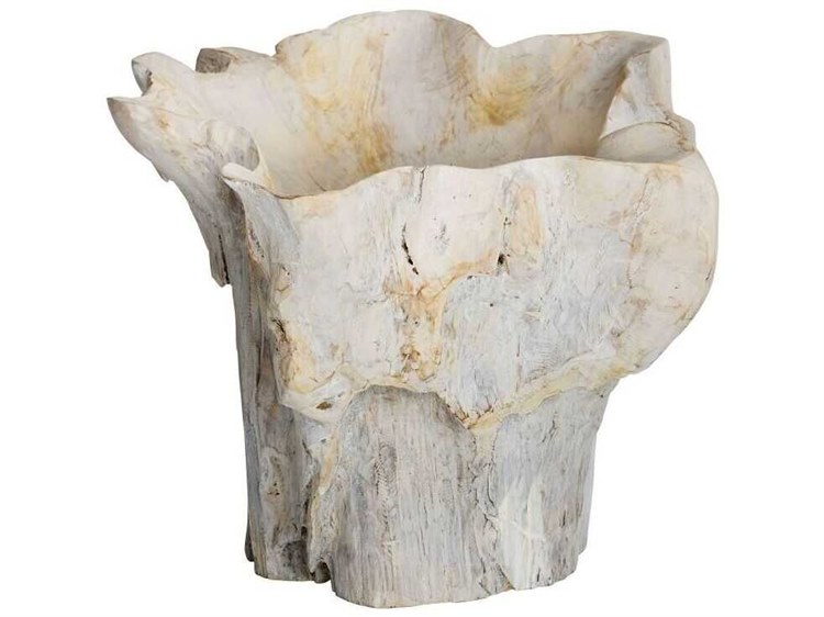 Arteriors Home Nantucket White Wash Decorative Bowl