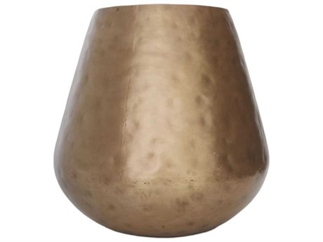 Arteriors Home Soledad Antique Brass Vase