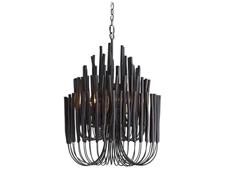 Arteriors Home Tilda 5-Light Black Chandelier