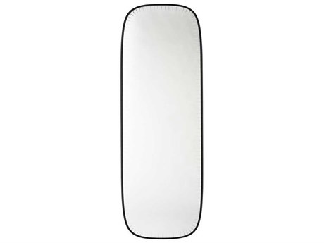 Arteriors Home Cut Black Rectangular Wall Mirror