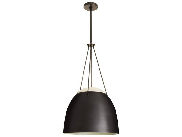 Photos - Chandelier / Lamp Leda Arteriors Home English Bronze Dome Round Mini Pendant DPC23 