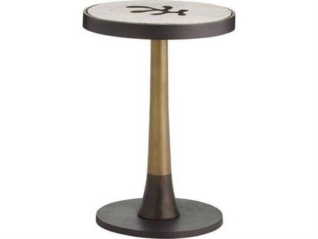 Arteriors Home Jeanne Round Resin End Table