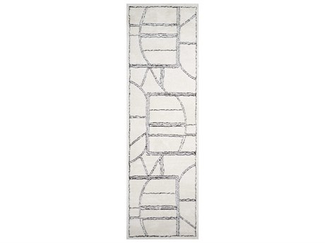 Amer Rugs Monotone Abstract Runner Area Rug