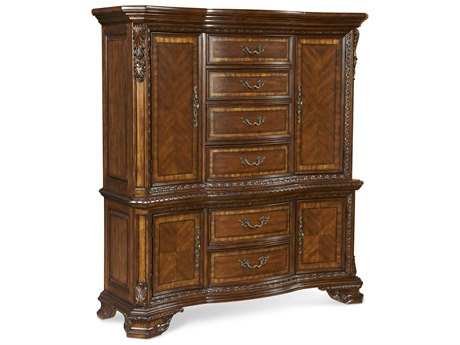 A.R.T. Furniture Old World 6-Drawers Cherry Wood Accent Chest