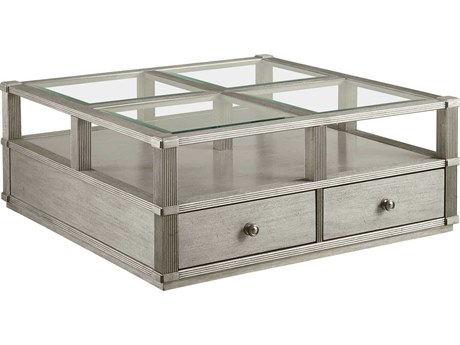 A.R.T. Furniture Morrissey Square Glass Bezel Coffee Table