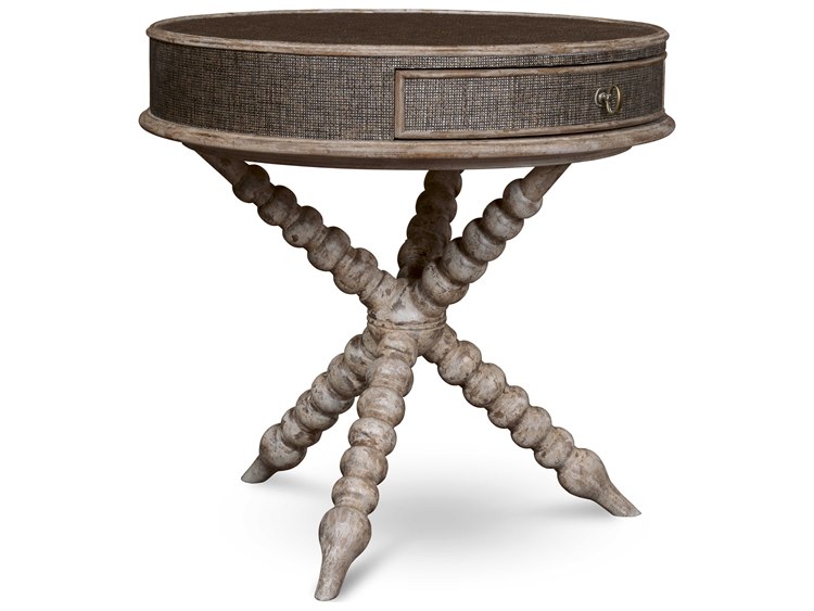 A R T Furniture Pavilion Gypsum 28 Wide Round End Table A R T Furniture Pavilion Gypsum 28 Wide Round End Table