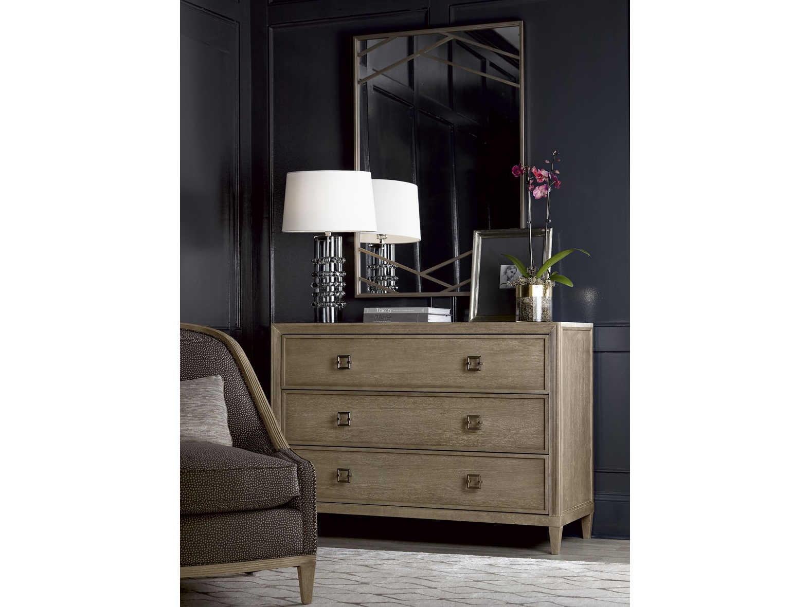 A.R.T. Furniture Cityscapes Stone ThreeDrawer Single Dresser
