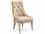 A.R.T. Furniture Arch Salvage Reeves Parrawood Beige Fabric Upholstered Side Dining Chair  AT2332002802