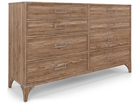 A.R.T. Furniture Passage Brown Ash Wood Double Dresser