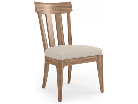 A.R.T. Furniture Passage Ash Wood Natural Upholstered Side Dining Chair Set of 2