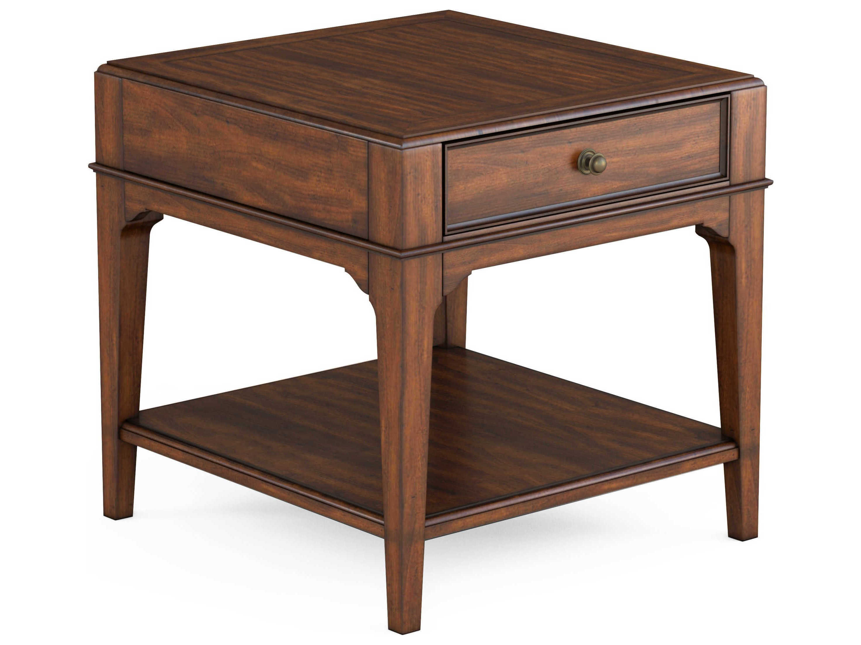 A.R.T. Furniture Newel Vintage Cherry 25'' Wide Square End Table