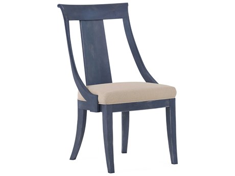 A.R.T. Furniture Alcove Alder Wood Gray Upholstered Side Dining Chair Set of 2