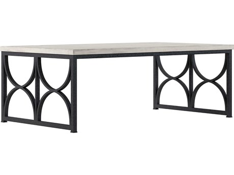 A.R.T. Furniture Alcove Rectangular Wood Belgian Ivory Cocktail Table