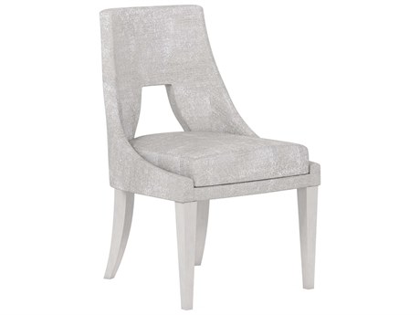A.R.T. Furniture Mezzanine Poplar Wood Gray Upholstered Side Dining Chair Set of 2