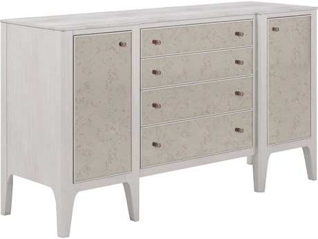 A.R.T. Furniture Mezzanine 68" Poplar Wood Dove Gray Sideboard