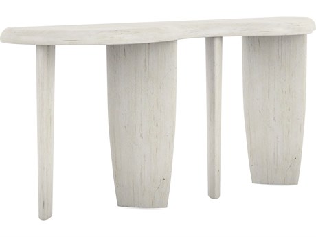 A.R.T. Furniture Ashlar Wood Bisque Beige Console Table