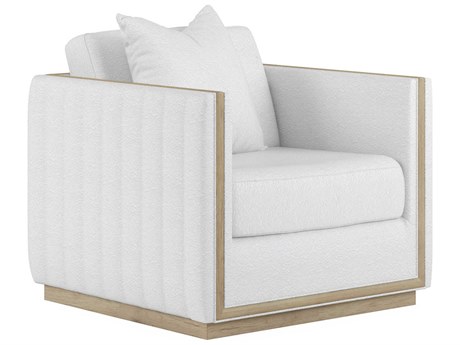 A.R.T. Furniture Cassat White Fabric Accent Chair